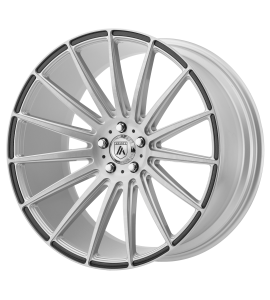 20x9 Asanti Black Label Wheels ABL-14 POLARIS 5x112 | 35 Offset (6.38 Backspace) | 72.6 Hub | Silver/Brushed | ABL14-20905635SL