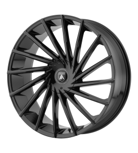 24x9 Asanti Black Label Wheels ABL-18 MATAR BLANK/SPECIAL DRILL | 30 Offset (6.18 Backspace) | 72.6 Hub | Gloss Black | ABL18-24900030GB