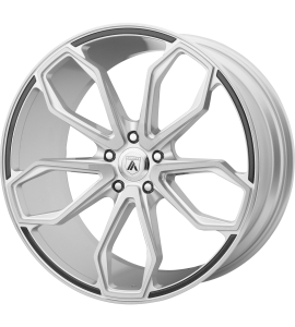 22x10.5 Asanti Black Label Wheels ABL-19 ATHENA BLANK/SPECIAL DRILL | 25 Offset (6.73 Backspace) | 72.6 Hub | Silver/Brushed | ABL19-22050025SL