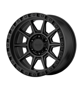 16x8 American Racing Wheels AR202 6x139.7 Cast Iron Black 0 Offset (4.50 Backspace) 106.25 Centerbore | AR20268068700