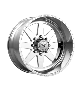 20x9 American Force Wheels AFW 11 INDEPENDENCE SS 8x170 | 0 Offset (5.00 Backspace) | 125.2 Hub | Polished | AFTC11F25-1-21