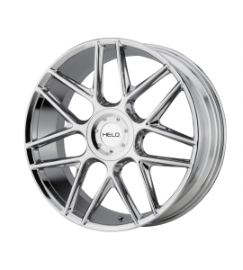 18x8 Helo Wheels HE912 Blank/Special Drill Chrome 40 Offset (6.07 Backspace) 72.6 Centerbore | HE91288000240