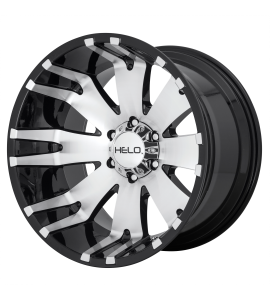 20x10 Helo Wheels HE917 5x139.7 Gloss Black Machined -18 Offset (4.79 Backspace) 78 Centerbore | HE91721085518N
