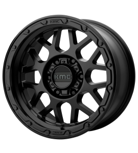18x8.5 KMC Wheels KM535 GRENADE OFF-ROAD 6x120 Matte Black 0 Offset (4.75 Backspace) 66.9 Centerbore | KM53588577700