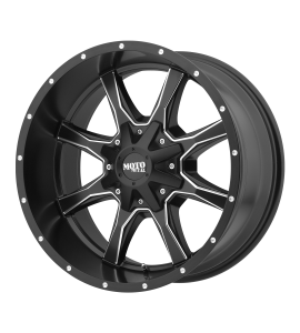 17x9 Moto Metal Off-Road Wheels MO970 Blank/Special Drill Satin Black Milled -12 Offset (4.53 Backspace) 72.6 Centerbore | MO97079000912N