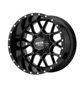 22x10 Moto Metal Off-Road Wheels MO986 SIEGE Blank/Special Drill Gloss Black -18 Offset (4.79 Backspace) 78.3 Centerbore | MO986220003A18N