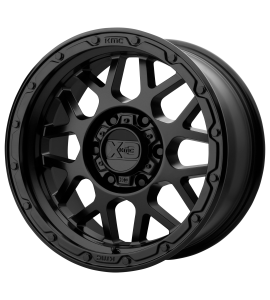 17x9 XD Off-Road Series by KMC Wheels XD135 GRENADE OR 8x165.10 Matte Black 18 Offset (5.71 Backspace) 125.5 Centerbore | XD13579080718