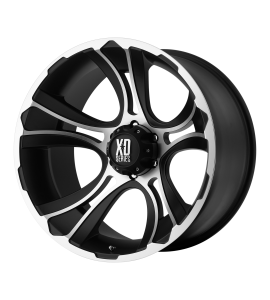 17x9 XD Off-Road Series by KMC Wheels XD801 CRANK 5x127 Matte Black Machined 0 Offset (5.00 Backspace) 78.3 Centerbore | XD80179050500