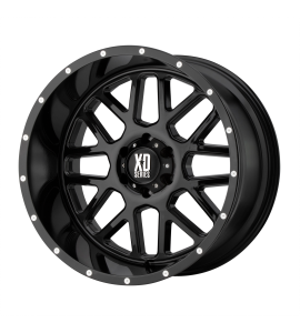 20x9 XD Off-Road Series by KMC Wheels XD820 GRENADE 8x165.10 Gloss Black 18 Offset (5.71 Backspace) 125.5 Centerbore | XD82029080318