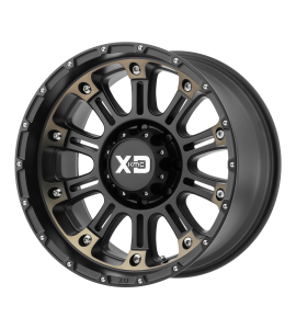 20x10 XD Off-Road Series by KMC Wheels XD829 HOSS II 6x135 Satin Black Machined Dark Tint -24 Offset (4.56 Backspace) 87.1 Centerbore | XD82921063924N