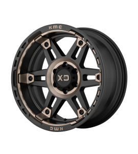20x10 XD Off-Road Series by KMC Wheels XD840 SPY II 8x180 Satin Black Dark Tint -18 Offset (4.79 Backspace) 124.2 Centerbore | XD84021088918N