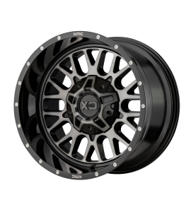 20x9 XD Off-Road Series by KMC Wheels XD842 SNARE 8x180 Gloss Black Gray Tint 18 Offset (5.71 Backspace) 124.2 Centerbore | XD84229088318