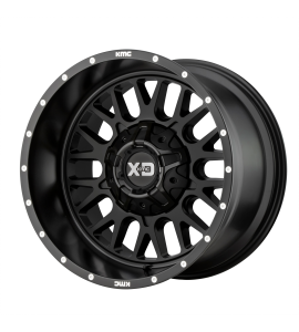 20x9 XD Off-Road Series by KMC Wheels XD842 SNARE Blank/Special Drill Satin Black 18 Offset (5.71 Backspace) 78.3 Centerbore | XD84229000718