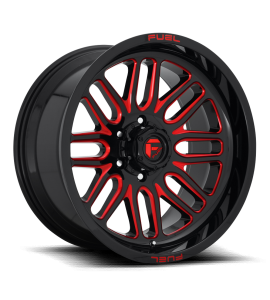 20x10 Fuel Off-Road Wheels | 1 piece D663 IGNITE 8x170 GLOSS BLACK RED TINTED CLEAR -18 Offset (4.79 Backspace) 125.1 Centerbore | D66320001747