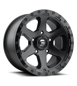 18x9 Fuel Off-Road Wheels | 1 piece D589 RIPPER 5x150 MATTE BLACK GLOSS BLACK LIP 20 Offset (5.79 Backspace) 110.1 Centerbore | D58918905657