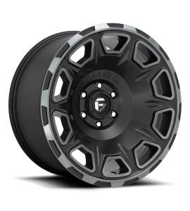 17x9 Fuel Off-Road Wheels | 1 piece D686 VENGEANCE 6x139.7 MATTE BLACK DOUBLE DARK TINT -12 Offset (4.53 Backspace) 106.1 Centerbore | D68617908445